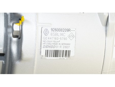 AC Compressor MEGANE III SCENIC III GRAND SCENIC III 1.5 926008209R