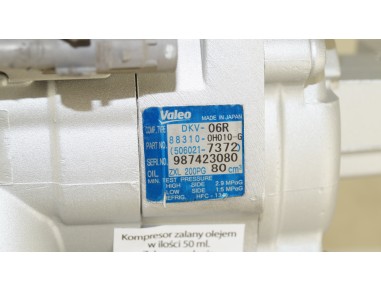 AC Compressor CITROEN C1 PEUGEOT 107...