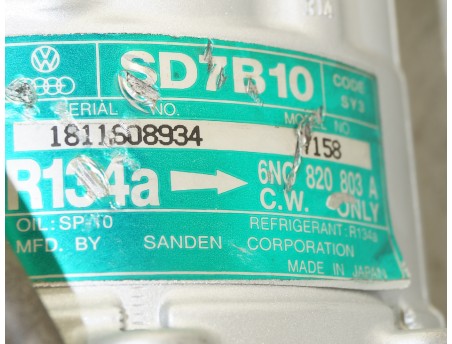 AC Compressor SEAT AROSA SKODA FELICIA VW POLO 6N0820803A 7158