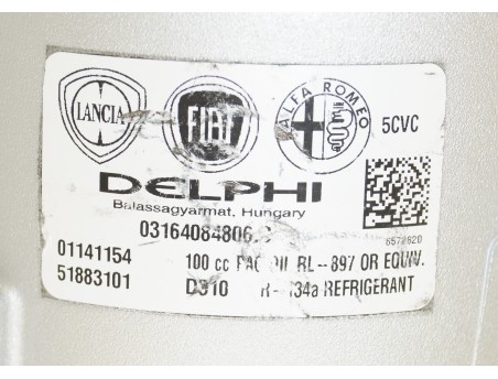 FIAT PANDA TIPO 500L 51883101, 01141154 KOMPRESOR