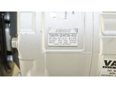 Klimakompressor BMW F20 E90 F32 F10 F12 X1 E84 X6 E72 Z4 DENSO 447260-4533