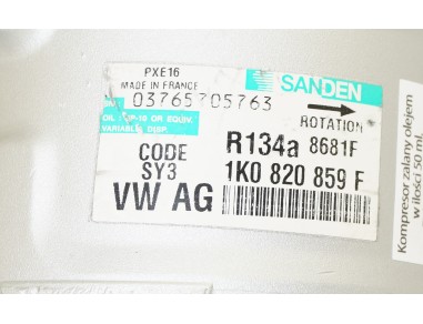 Klimakompressor AUDI SEAT SKODA VW...