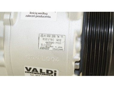 AC Compressor MERCEDES-BENZ A-CLASS...