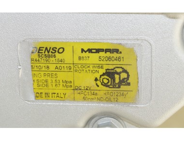 AC Compressor FIAT IDEA BRAVO STILO...