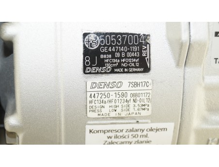 ALFA ROMEO STELVIO 16- 2.2 50537004, 447250-1590,  447140-1191 KOMPRESOR