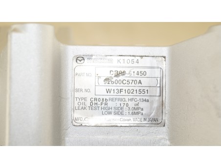 MAZDA 2 (DE_, DH_) 1.3 1.5 92600-C570A, DR08-61450 KOMPRESOR
