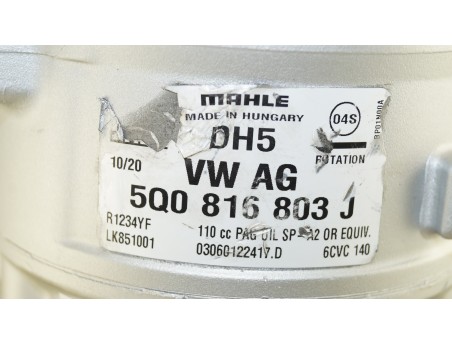 AUDI SEAT SKODA VW 5Q0816803J, LK851001 KOMPRESOR