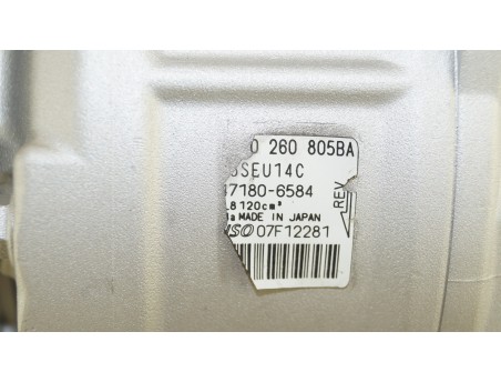 AC Compressor AUDI A4 B6 B7 B8 A5 A6 A8 Q5 SEAT EXEO 8E0260805BA, 447180-6584
