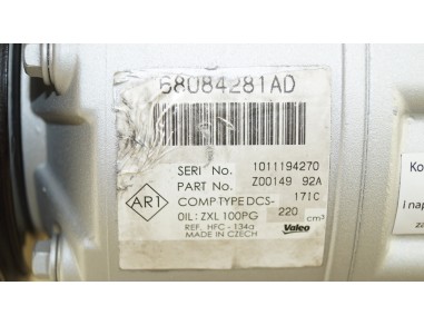 AC Compressor FIAT FREEMONT SAAB 9-5...