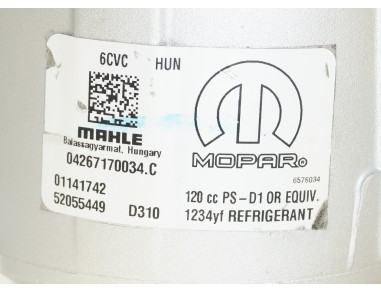 AC Compressor FIAT 500X 500 X 14- 1.3...