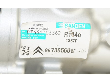 Klimakompressor CITROEN BERLINGO C3 C4 C5 PEUGEOT 207 208 308 508 9678656080
