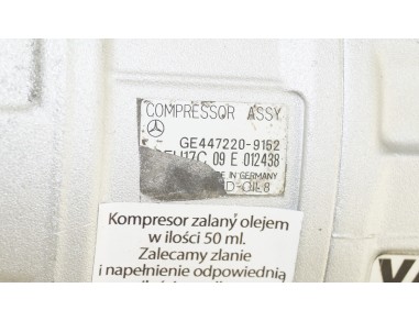 Klimakompressor MERCEDES S-KLASSE...