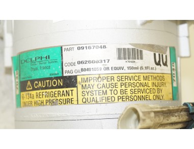 AC Compressor OPEL AGILA A ASTRA G...