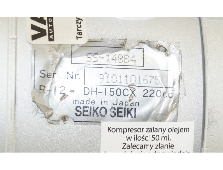 BMW 3 (E36) 5 (E34) 1.6 1.8 64528390339, SS-148B4 KOMPRESOR