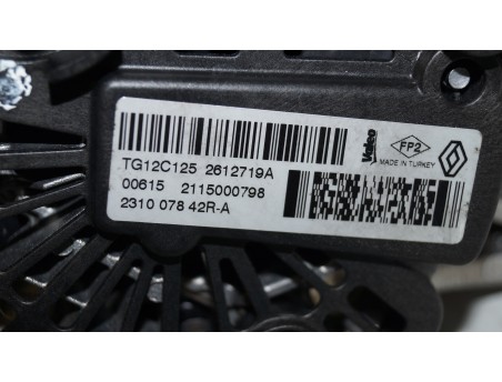 DOKKER DUSTER CLIO IV MEGANE III IV FORTWO 231007842R-A ALTERNATOR NOWY