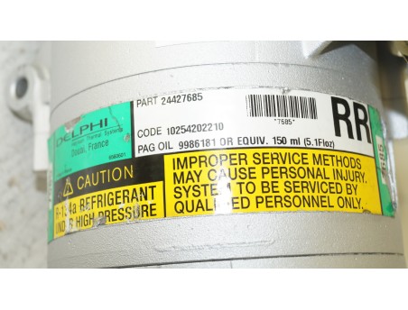 AC Compressor OPEL AGILA A ASTRA G CORSA C ZAFIRA A 98- 24427685