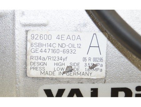 KADJAR TALISMAN QASHQAI II 08- 1.5 DCI 92600 4EA0A, 447160-6932 KOMPRESOR
