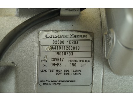 AC Compressor NISSAN QASHQAI RENAULT CLIO III MEGANE III 92600-1DB0A