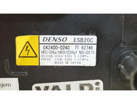 Klimakompressor TOYOTA COROLLA XII C-HR PRIUS IV 16- 1.8 Hybrid 042400-0240
