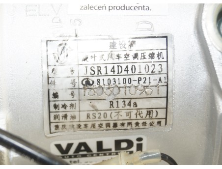 GREAT WALL MOTORS STEED 06- 2.4 SPRĘŻARKA KLIMY