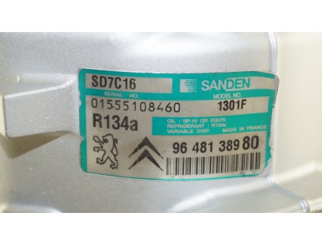 AC Compressor CITROEN C5 PEUGEOT 407 508 607 RENAULT LATITUDE 9648138980