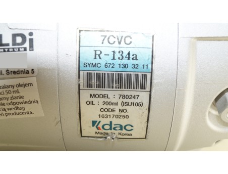 AC Compressor SSANGYONG RODIUS II 15- 2.2 6721303211