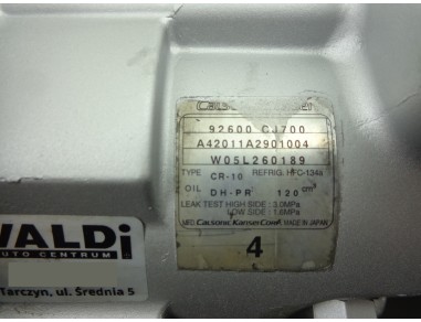 AC Compressor NISSAN MICRA K12 NOTE...