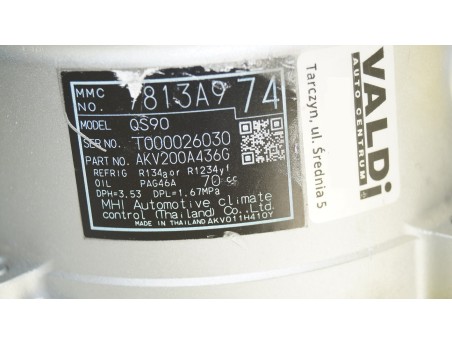 Klimakompressor MITSUBISHI ASX 10- 1.6 7813A974