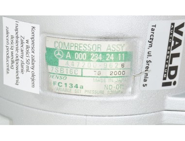 AC Compressor MERCEDES-BENZ CHRYSLER...