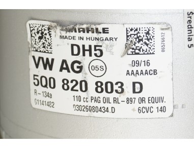 AC Compressor AUDI SEAT SKODA VW...