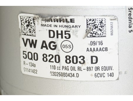 AC Compressor AUDI SEAT SKODA VW 5Q0820803D 01141482