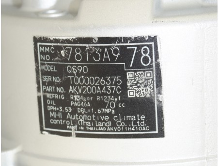 MITSUBISHI ASX LANCER VIII OUTLANDER III 7813A978, AKV200A437C KOMPRESOR