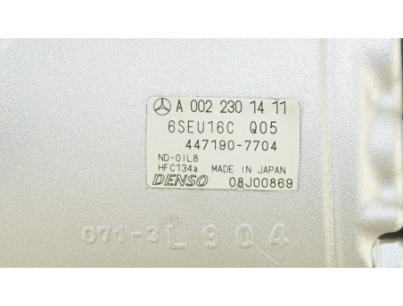 Klimakompressor MERCEDES A-KLASSE W169 B-KLASSE W245 A0022301411