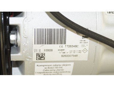 AC Compressor RENAULT CAPTUR CLIO IV...