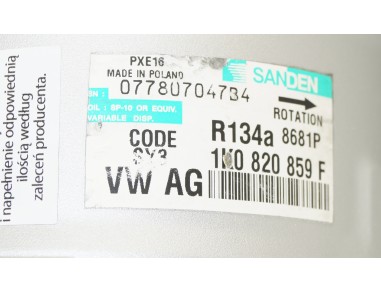 AUDI SEAT SKODA VW 1K0820859F, 8681P...