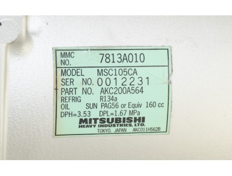 Klimakompressor MITSUBISHI GRANDIS 05- 2.0 DI-D 7813A010