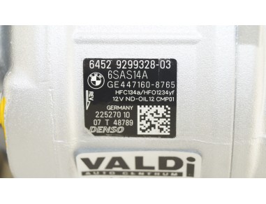 Klimakompressor BMW 1 F20 2 F22 3 F30...
