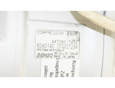 AC Compressor MERCEDES A-CLASS W176...