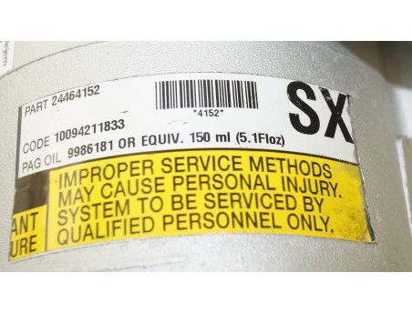 AC Compressor OPEL ASTRA G ZAFIRA A 24464152