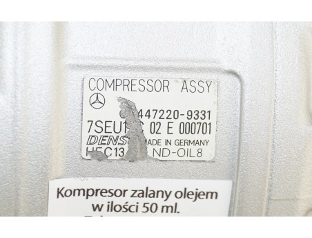MERCEDES E-CLASS R-CLASS M-CLASS VITO 447220-9331 KOMPRESOR