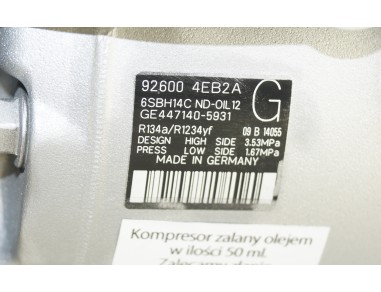 Klimakompressor NISSAN QASHQAI II...