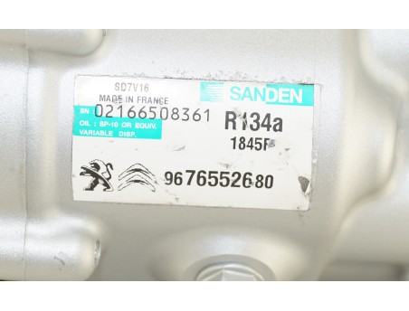 AC Compressor JUMPER TRANSIT BOXER 06- 2.2 9676552680 SD7V16-1845F