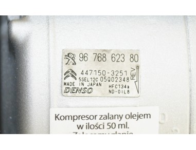 AC Compressor CITROEN BERLINGO C4 DS4...