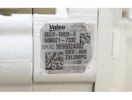 CITROEN C1 PEUGEOT 107 TOYOTA AYGO 05- 1.4 88310-0H020-H KOMPRESOR