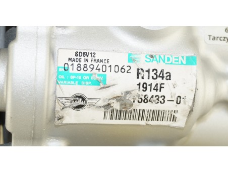 MINI COOPER S D ONE CLUBMAN PACEMAN 2758433 SD6V12-1914F KOMPRESOR
