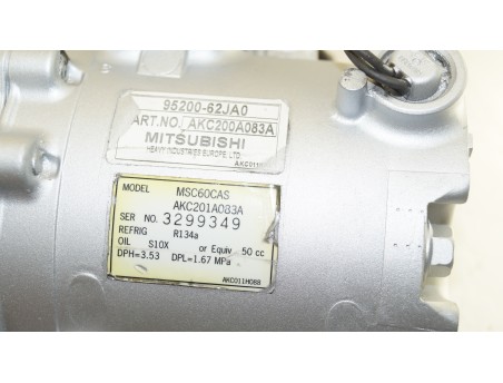 AC Compressor FIAT SEDICI SUZUKI SWIFT III SX4 95200-62JA0