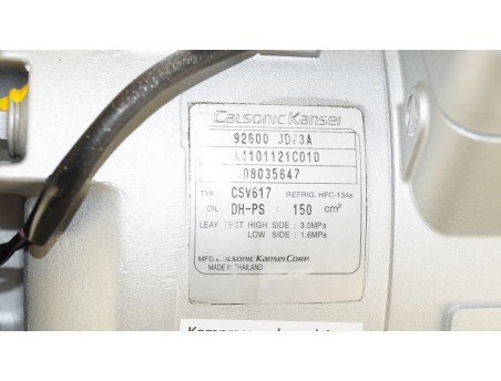 NISSAN QASHQAI +2L 1.6 2.0 92600 JD73A, A4101121C010 KOMPRESOR