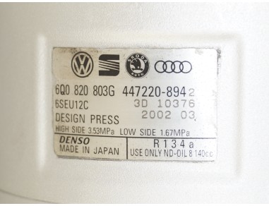 AUDI A2 SEAT IBIZA SKODA FABIA VW...