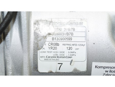 NISSAN NOTE E12 13- 1.2 926003VB7B KOMPRESOR