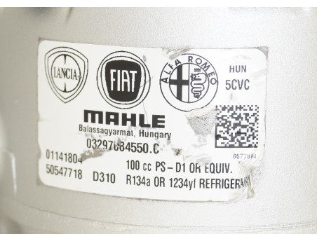 AC Compressor ALFA ROMEO GIULIETTA 10- 1.6 2.0 D JTDM 50547718